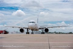 柬埔寨航空迎接全新空客A320飞机-空运宠物