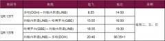 迪拜空运-卡塔尔航空成功开通多哈—哈博罗内航线（附图）