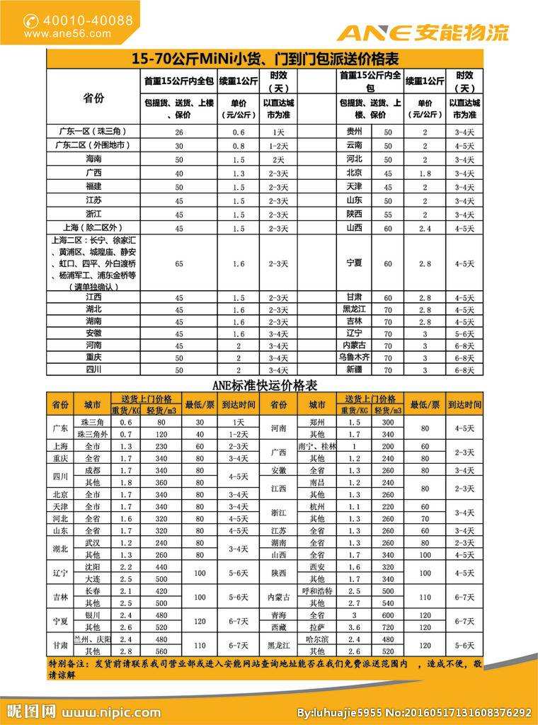 提供了网点所在位置联系人电话及全国所有安能物流安能物流电话人工