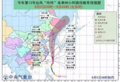 台风“玲玲”强度增强中央气象台继续发布黄色预警-约旦的国际快递