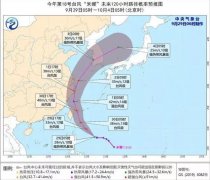 台风“米娜”将影响华东沿海苏浙部分地区有暴雨-国际物流查询