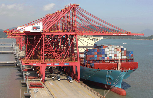 海运价格2013年宁波港盈利2837亿同比增长6